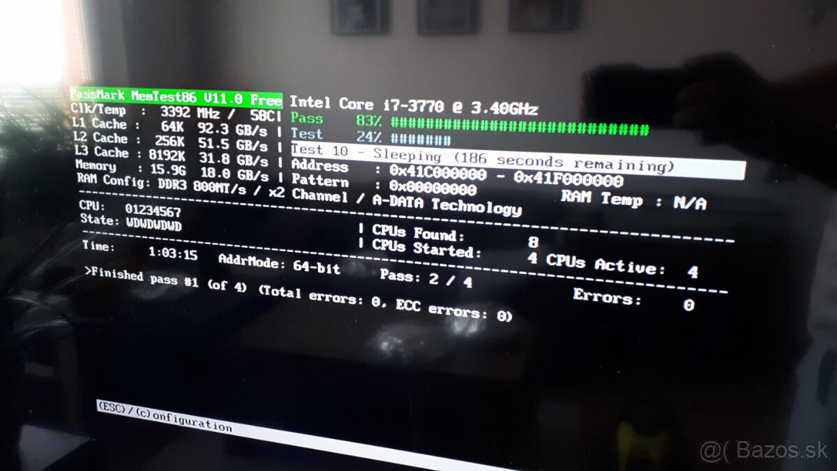 DDR3 16GB /2x 8GB/ 1600MHz ADATA - 2