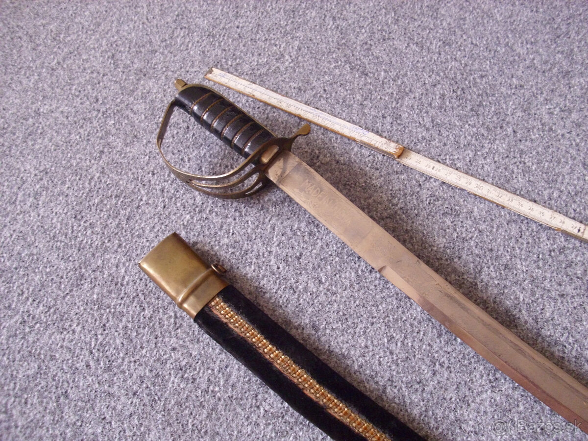 predám,starožitna šabla + dýka, - 2