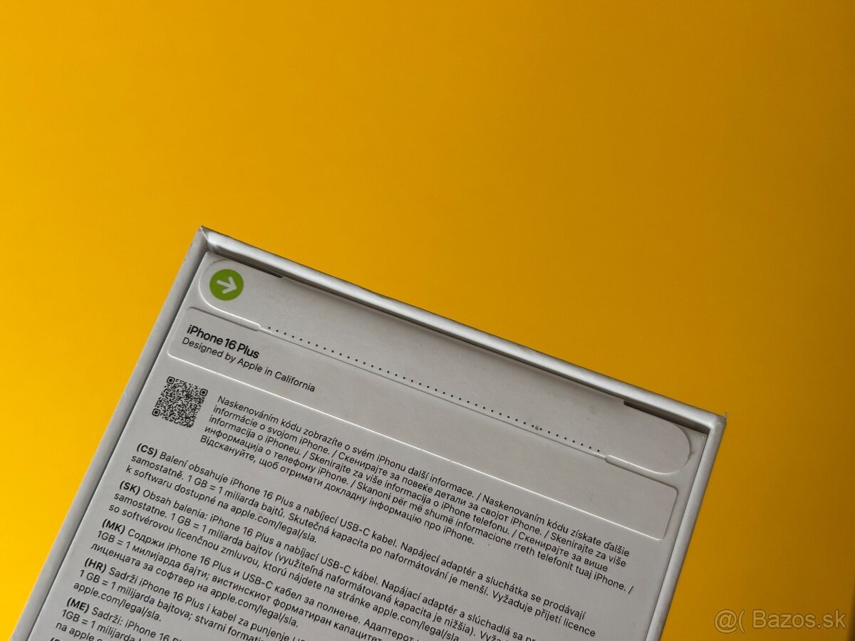 Nový Neaktivovaný iPhone 16 Plus 128GB Black + Záruka - 2