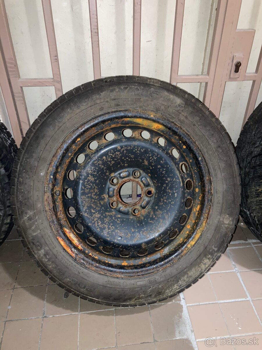 ZIMNA SADA PNEU 205/55 R16 + disky – (DOT 2019) - 2