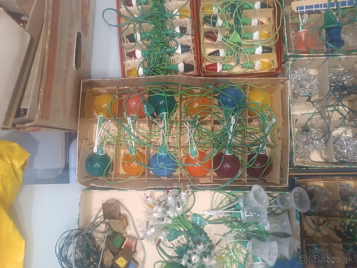 Vianočné retro žiarovky - 2