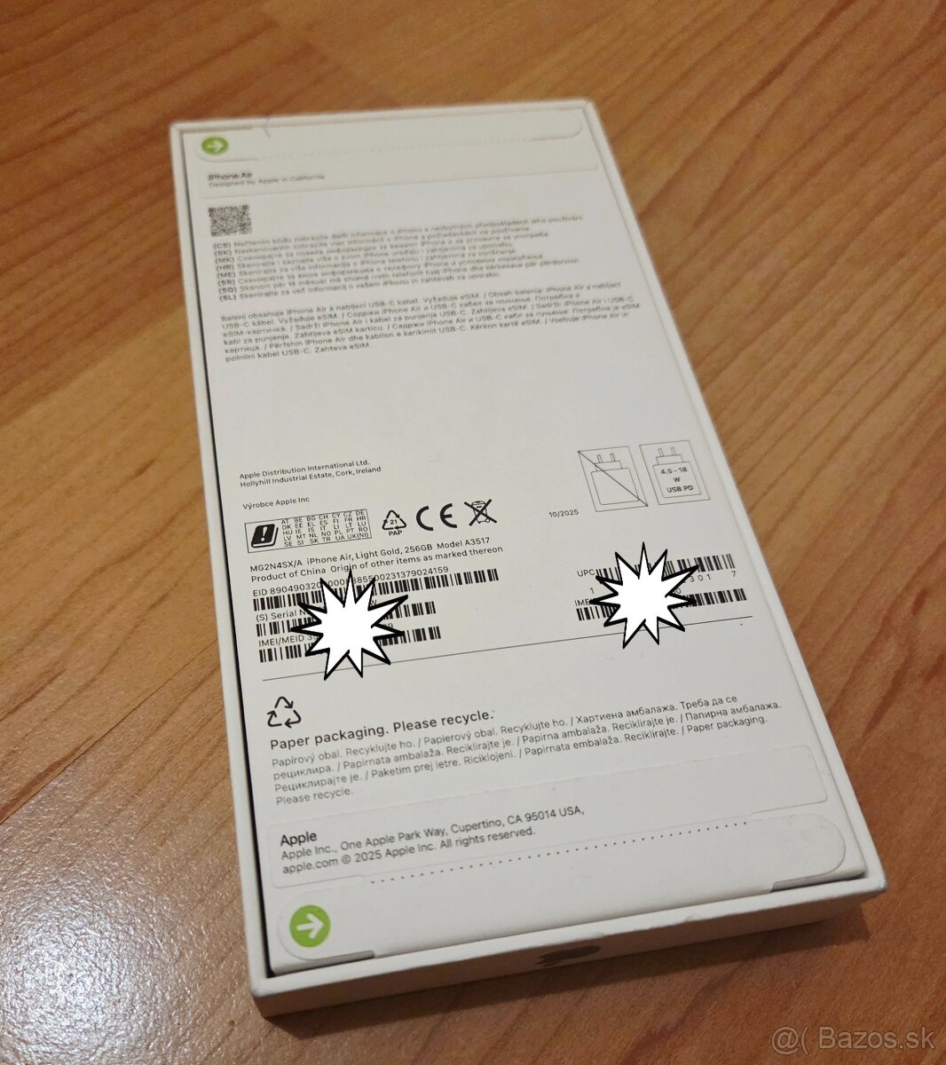 Apple iPhone Air 12GB/256GB gold - 2