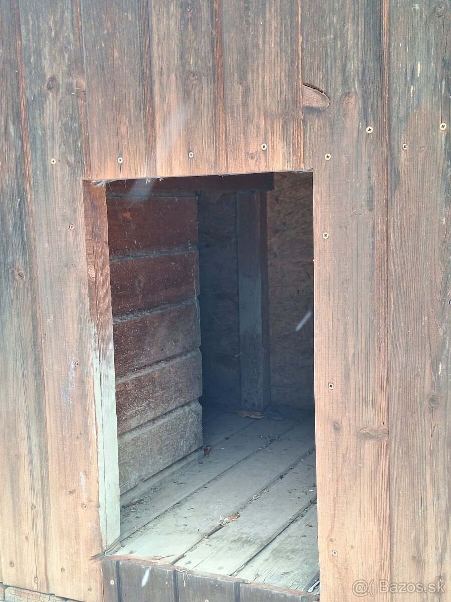 Psia búda zateplená - 2