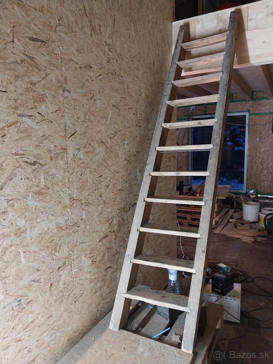 Schody drevené - 2