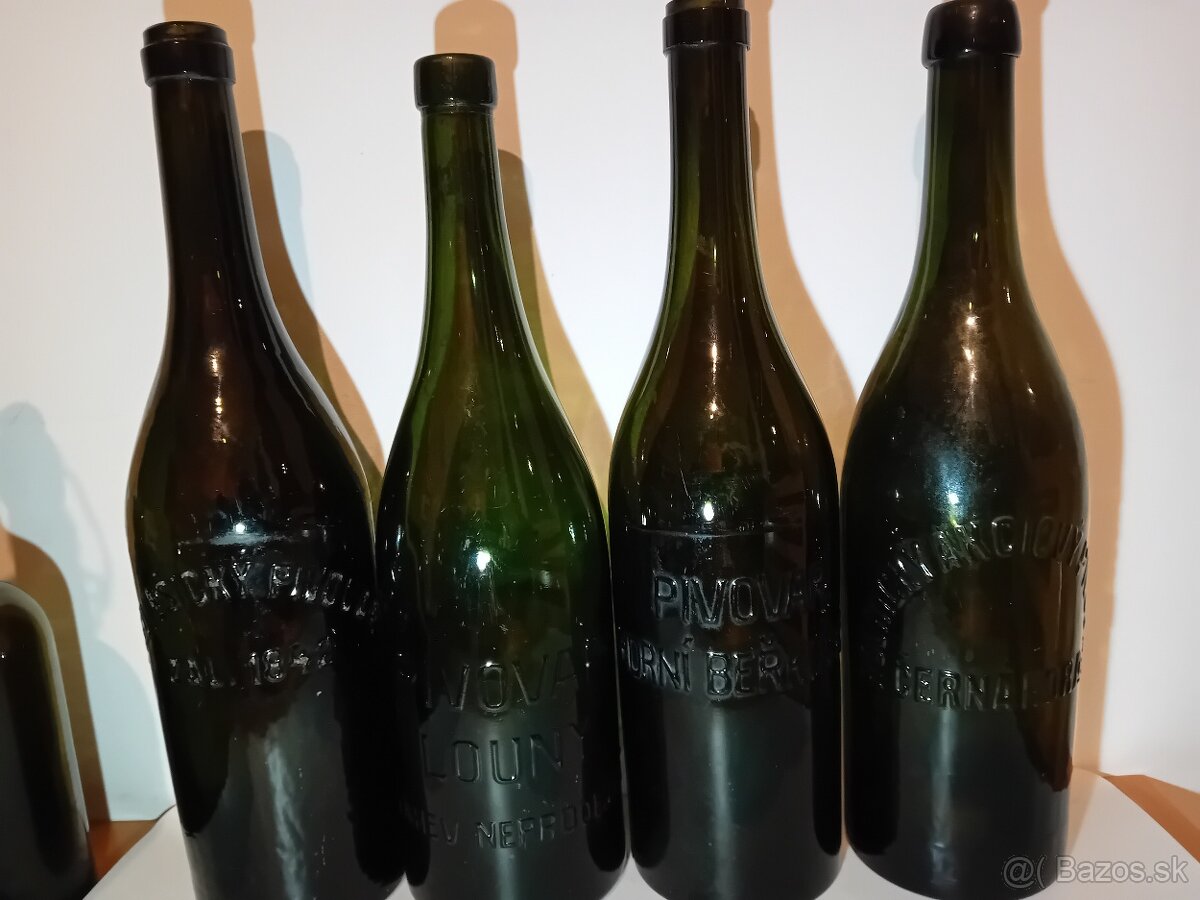 Staré pivové fľaše - 2