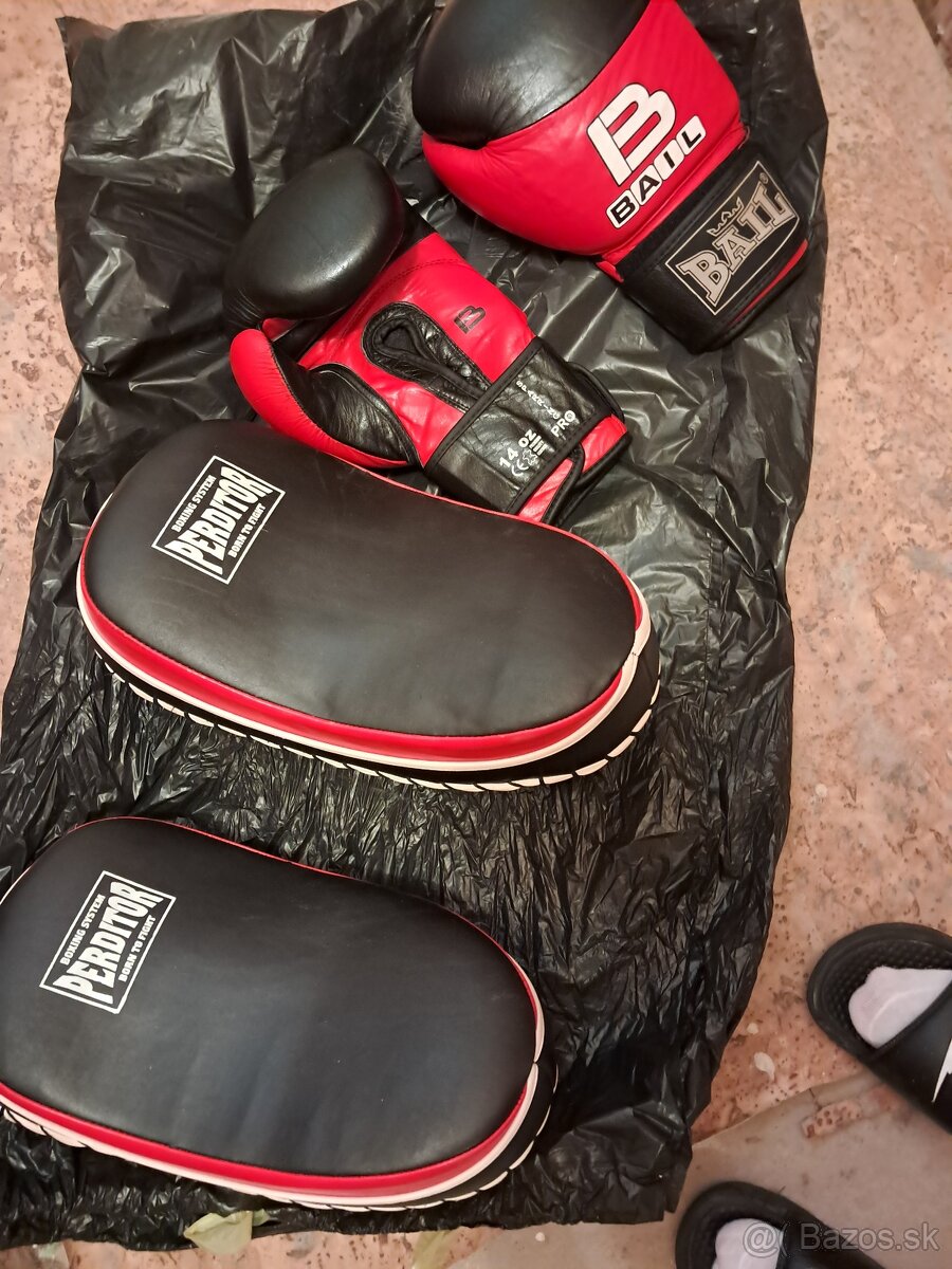 Boxerské rukavice a lapy - 2