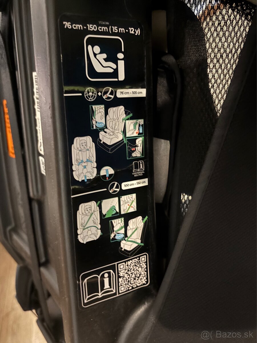 Kinderkraft detska sedacka do auta 76-150cm - 2