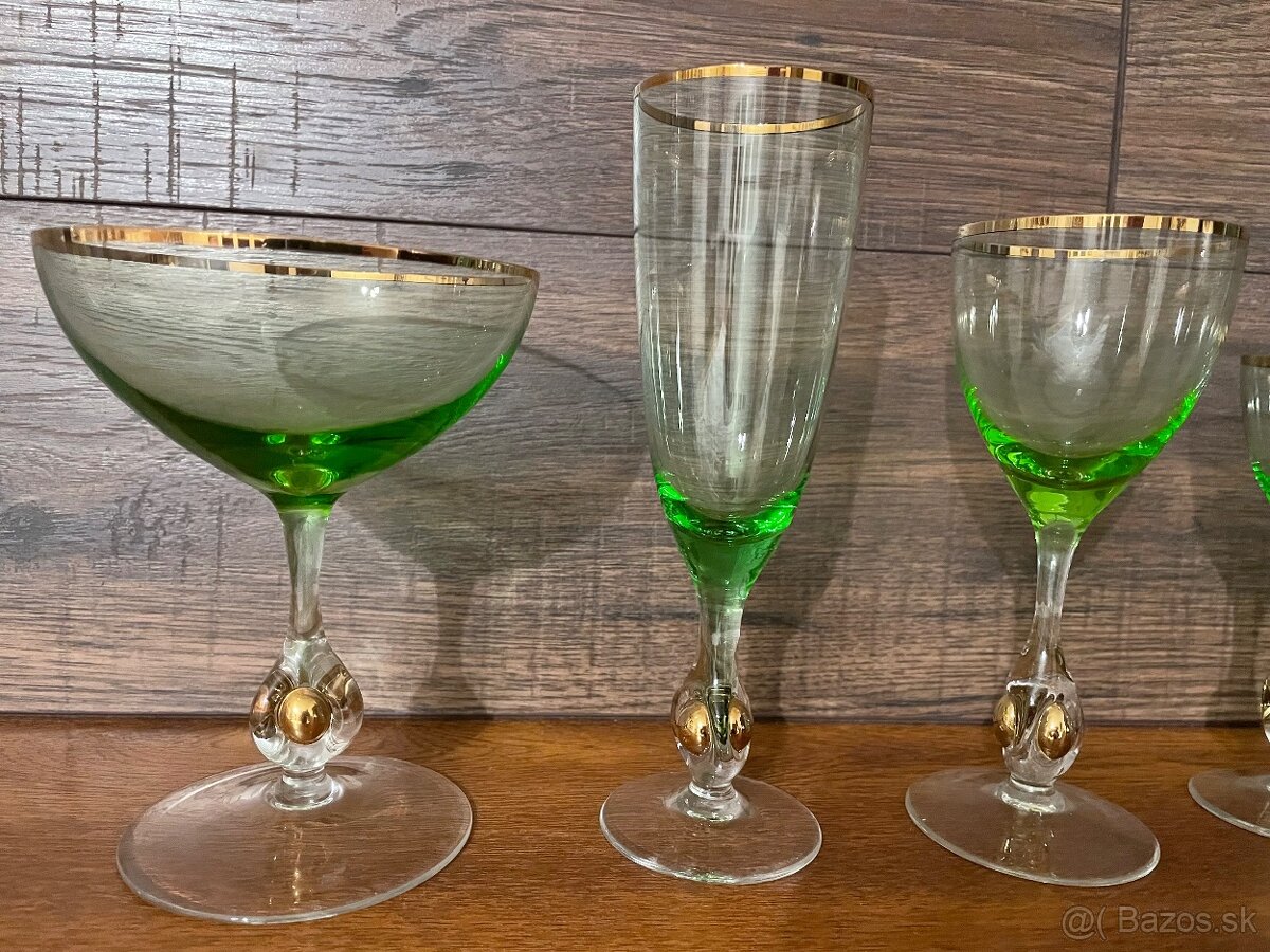 Sada zlatá Zuzana zelená - 2