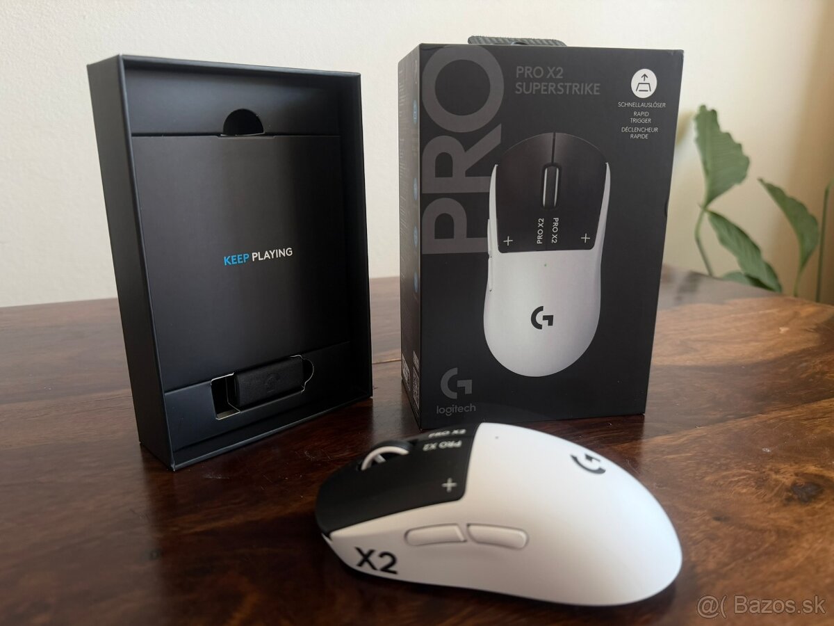 Logitech G PRO X2 SUPERSTRIKE - najrýchlejšia gaming myš - 2