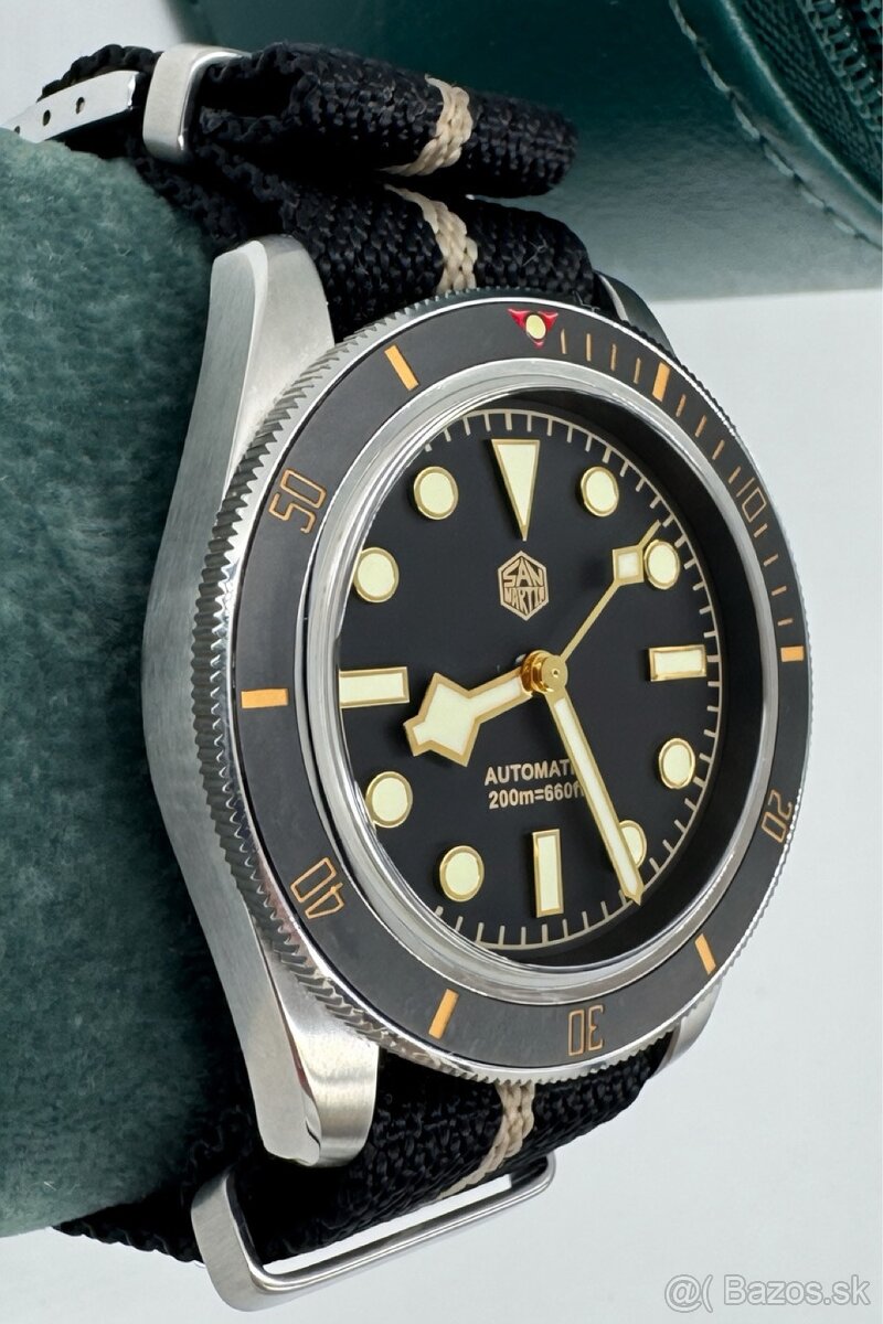 San Martin Automatic Diver (BB58) - top stav, full set - 2