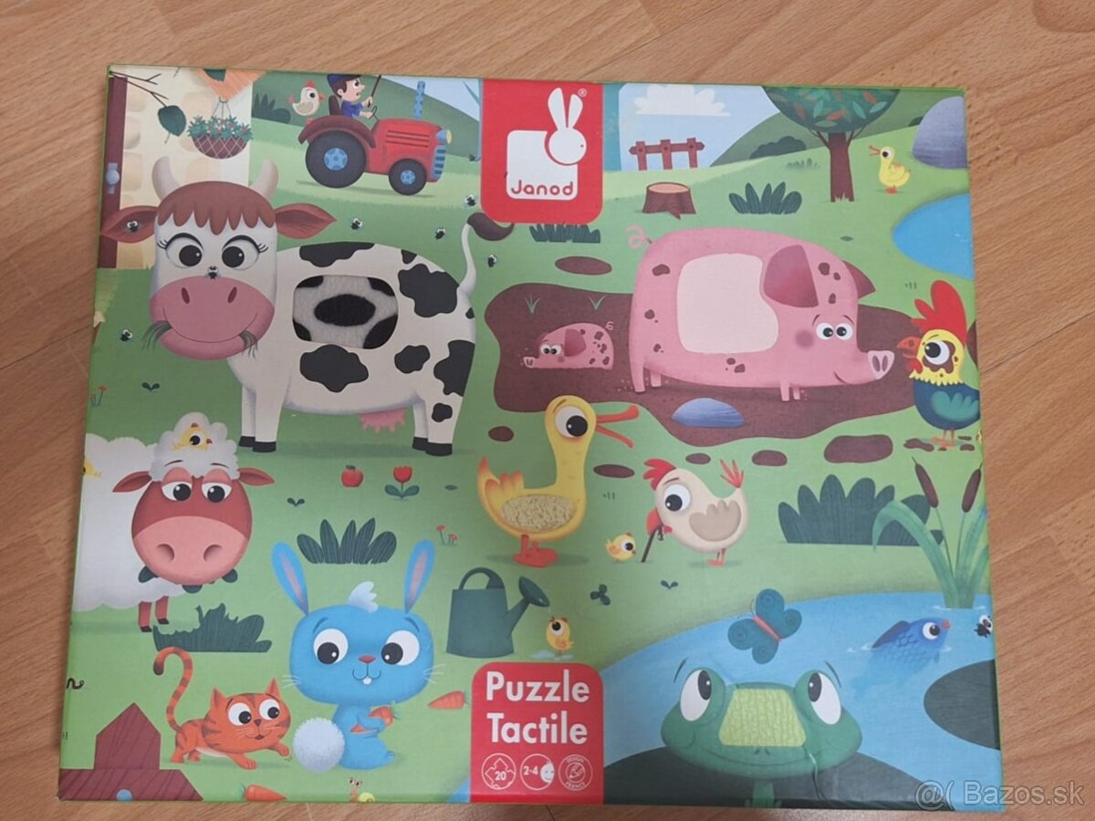 JANOD puzzle dotykové - 2