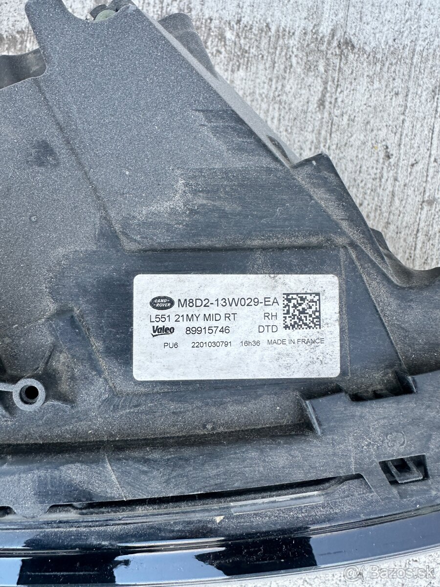 Svetlomet RANGE ROVER - 2