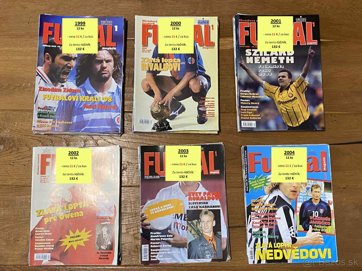 FUTBAL magazín / časopis - 2