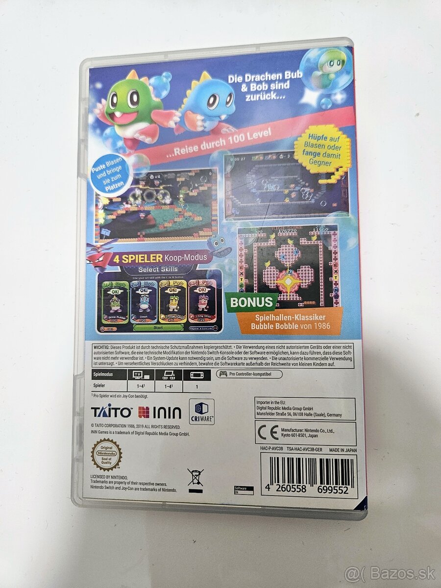 Bubble Bobble 4 Friends Switch - 2