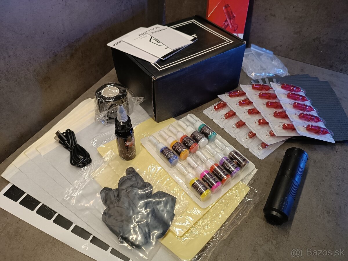 Tetovací set / rotačný strojček - 2