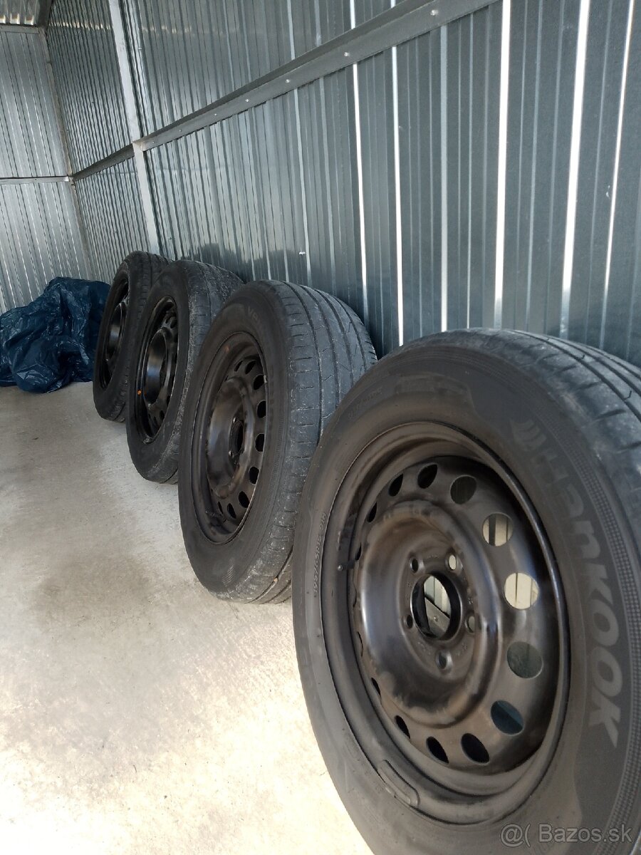 Predám kolesá R15 s letnými pneumatikami - 2