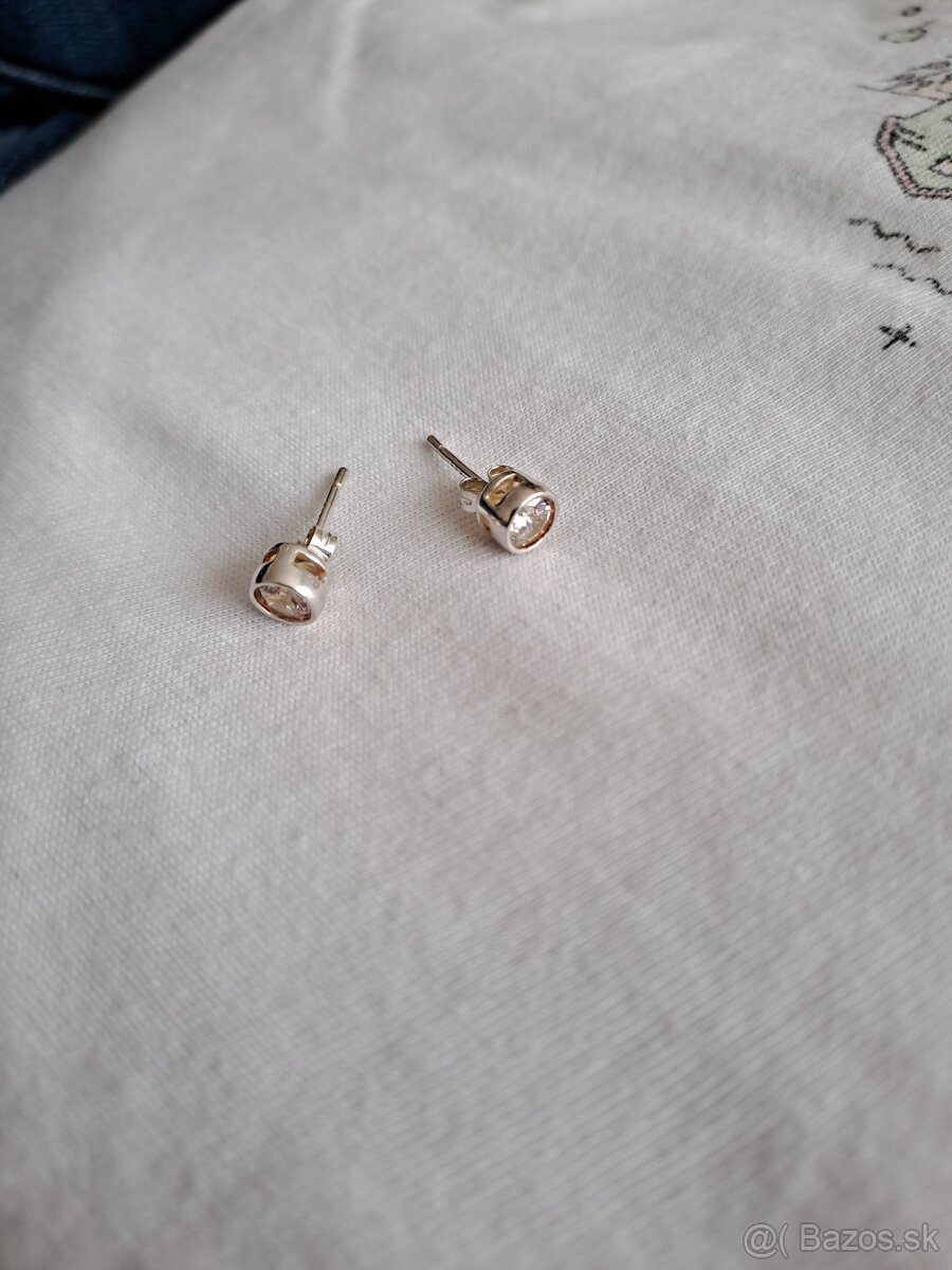 925 puzetky nausnice - 2