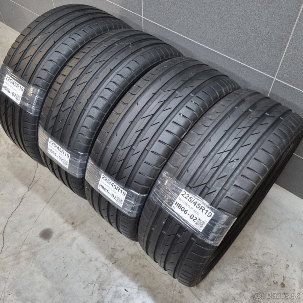 Letné pneumatiky 225/45 R19 NOKIAN - 2
