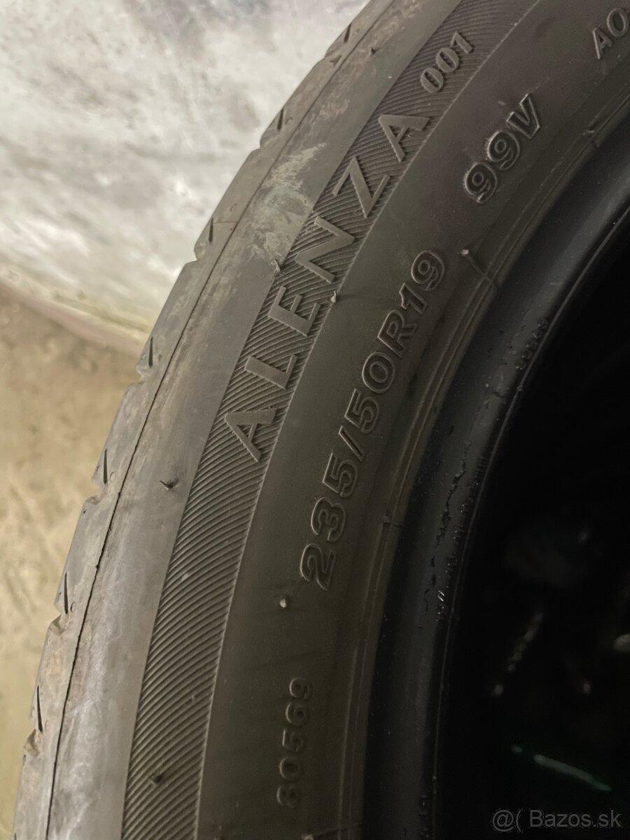 Bridgestone alenza 235/50 r19 - 2