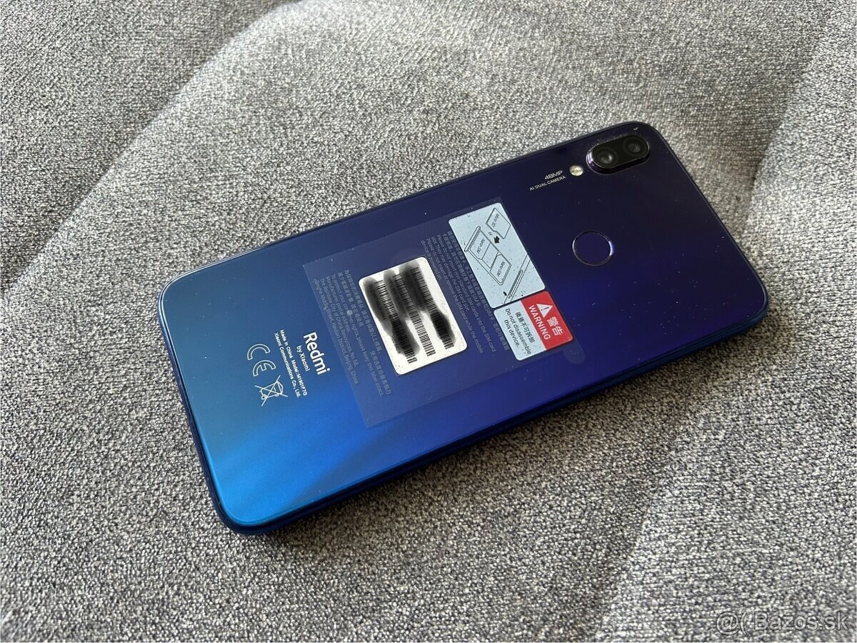 Xiaomi Redmi Note 7 Modrý - 2