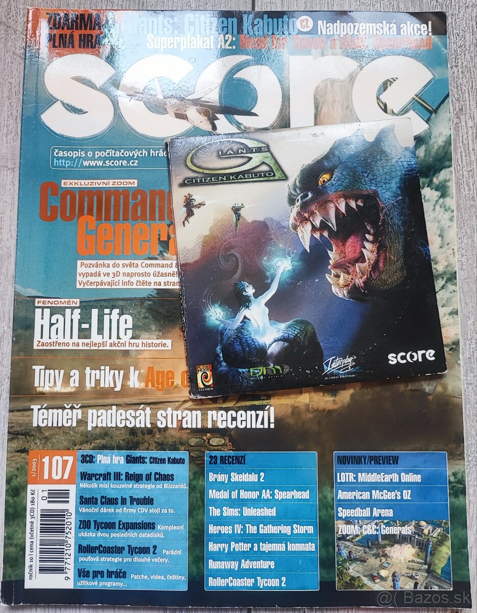 Score č. 107 (1/2003) s 2 CD - 2