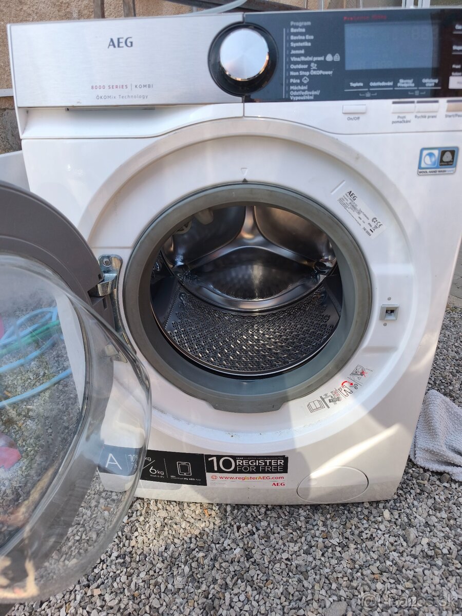 AEG 10Kg práčka + sušička - 2