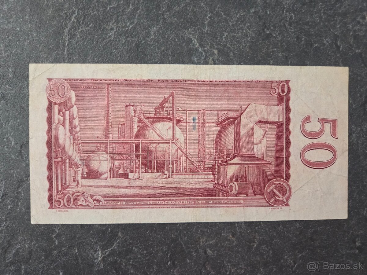 50 Kčs 1964 - 2
