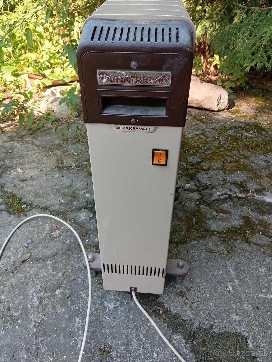 Olejový elektrický radiátor - 2
