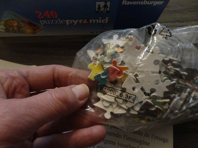 Puzzle 3D PYRAMÍDA - plastové - 2