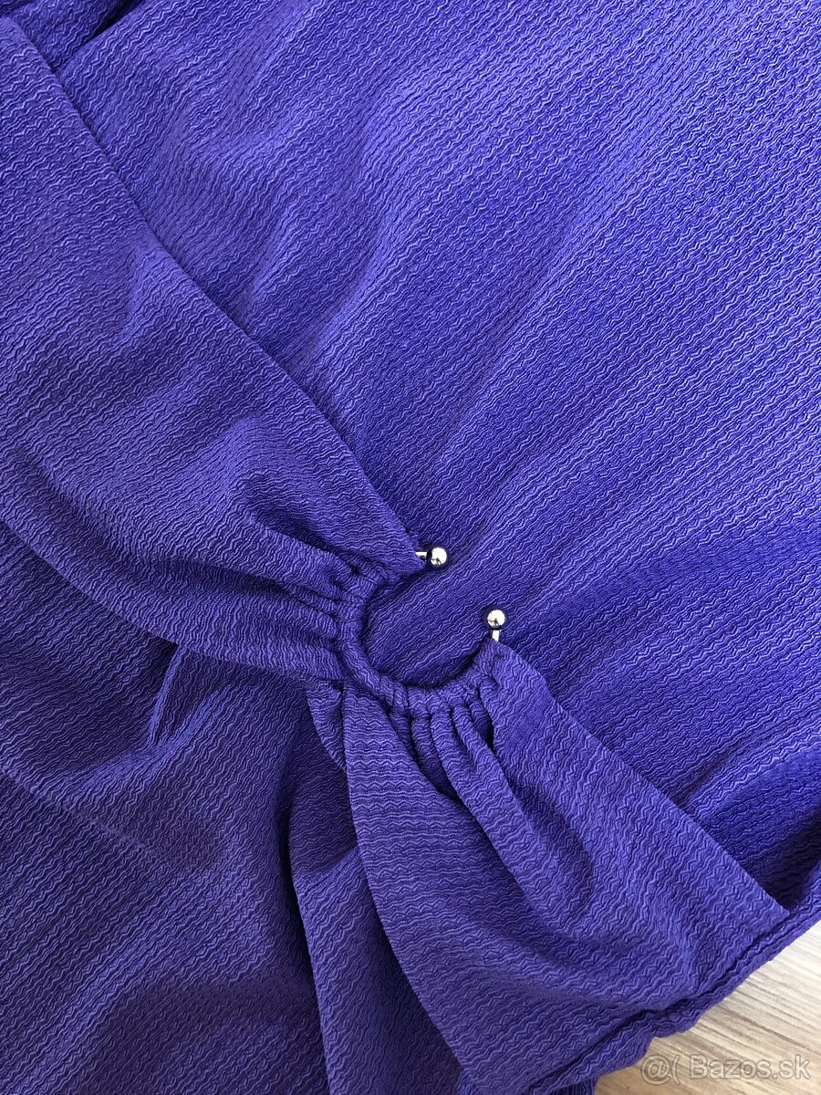 Krásne fialové (levandulové) šaty - 2