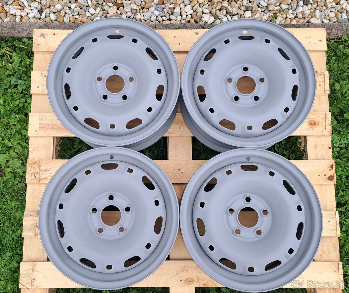 PLECH. DISKY R14 5x100 - ŠKODA FABIA 1 2 3, ROOMSTER, POLO - 2