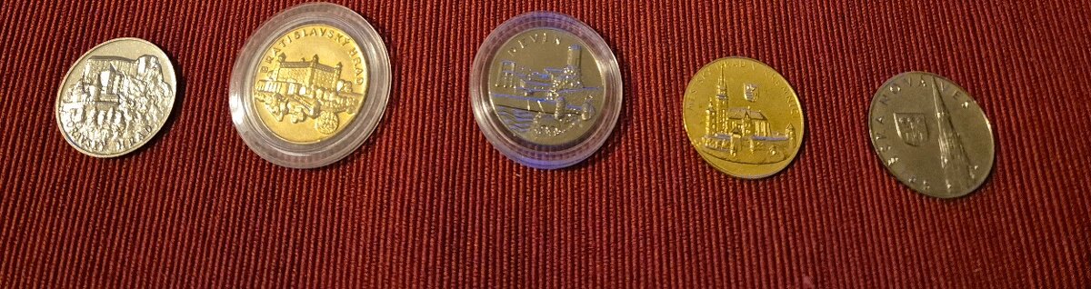 Žetóny Hostinec U Fleků, Monaco, Hrady a zámky - 2