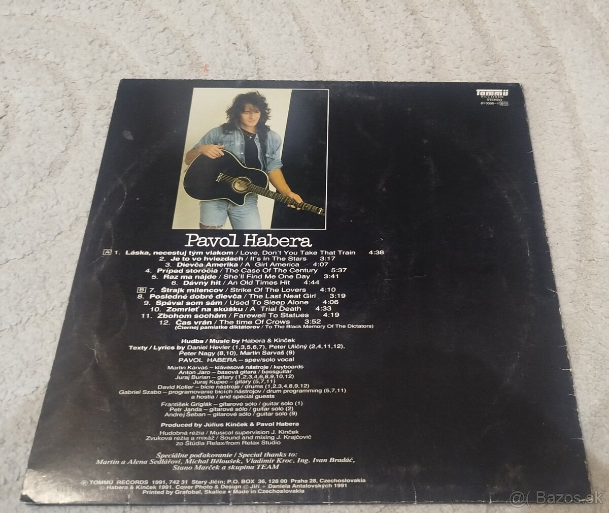 Predám LP Pavol Habera (1991) - 2