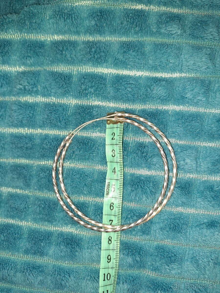 Nausnice kruhy 925 - 2