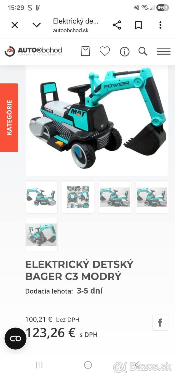 Elektrický bager - 2