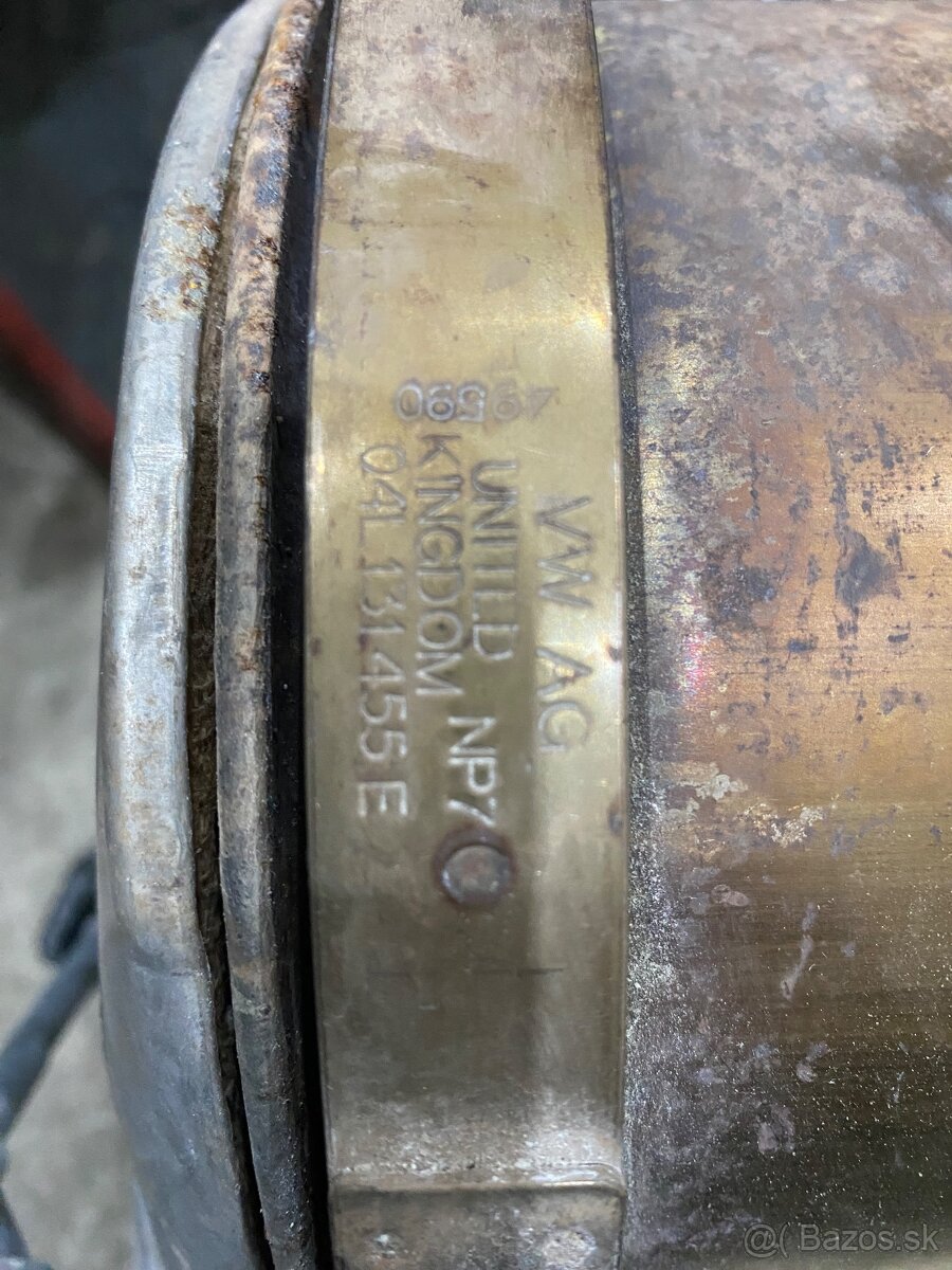 DPF filter koncernu Volkswagen - 2