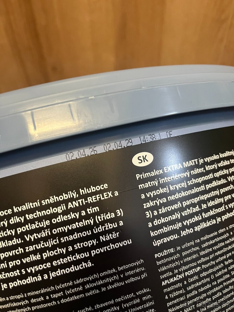 Predám Primalex Extra Matt 15kg - viac ks - 2