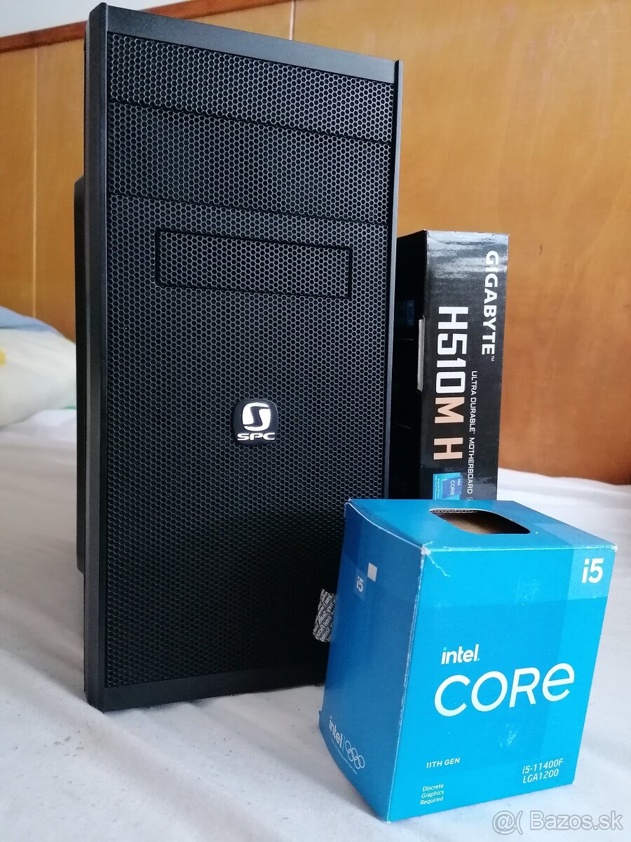 Herné mATX PC s Intel i5 -11.gen.+ Hry, - 2