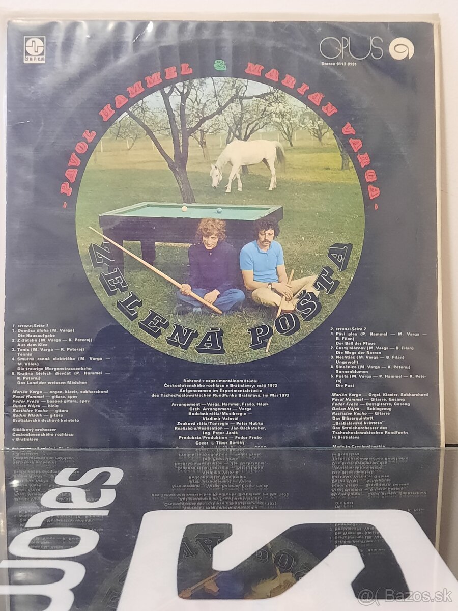 LP Pavol Hammel & Marián Varga – Zelena posta - 2