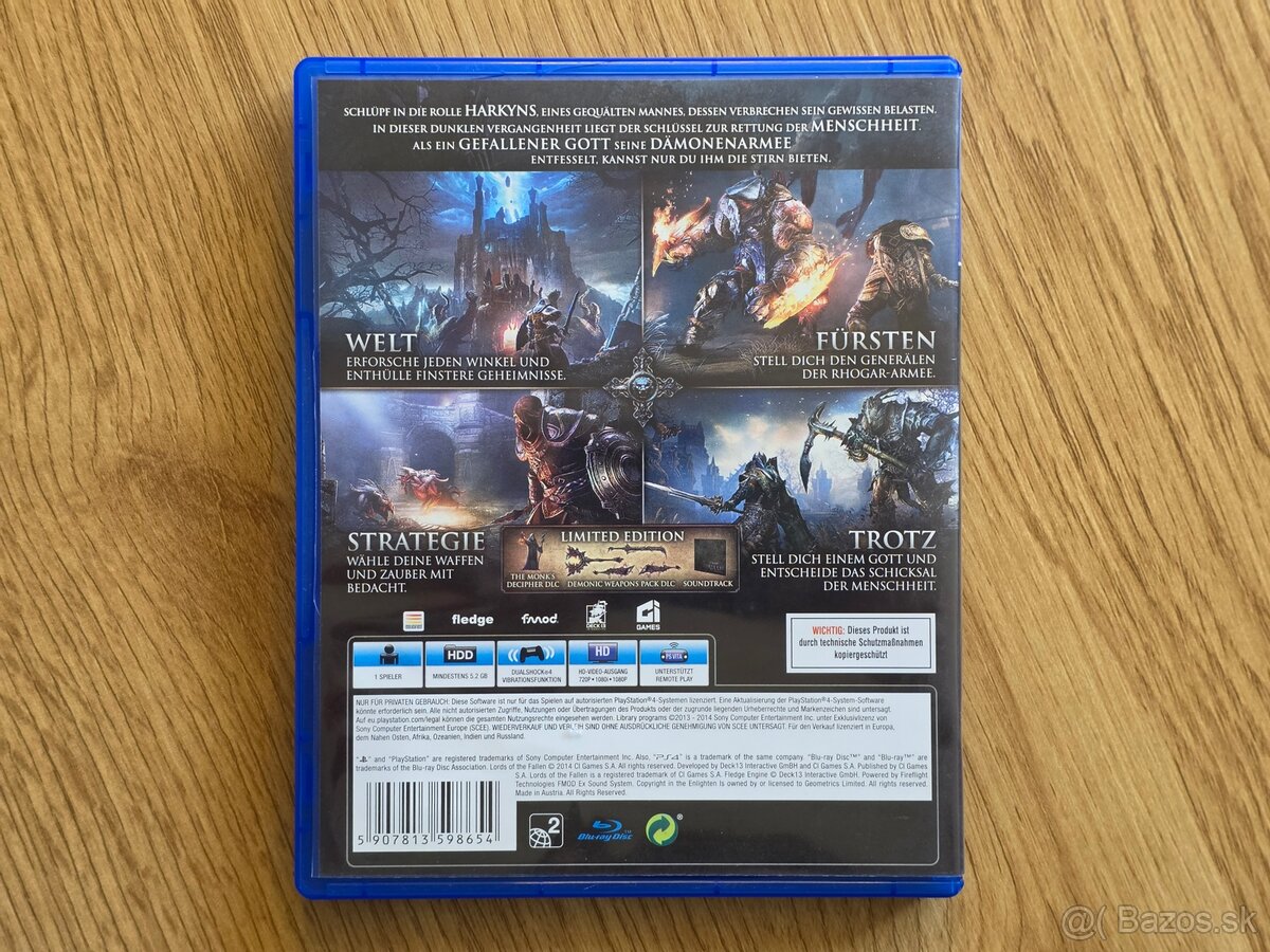 Hra PS4 - Lords of The Fallen - 2