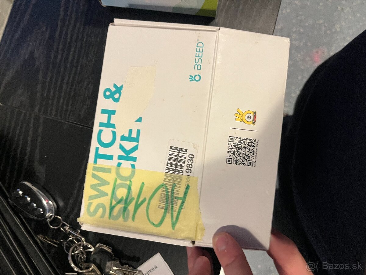 Dvojitá zásuvka BSEED Gold, typ F – nová - 2