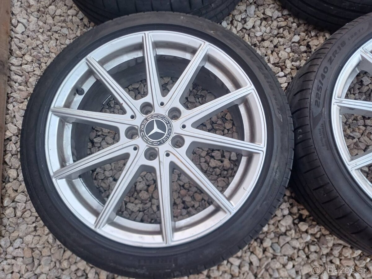 Orig. hliníkové disky Mercedes R18, 5x112 - 2