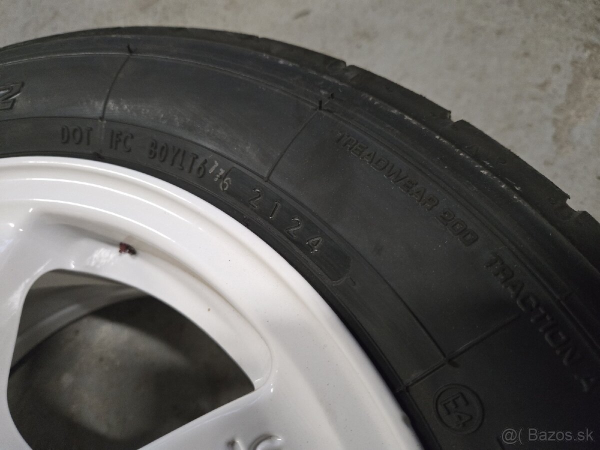 4x Semislick pneu 185/60r14 - 2