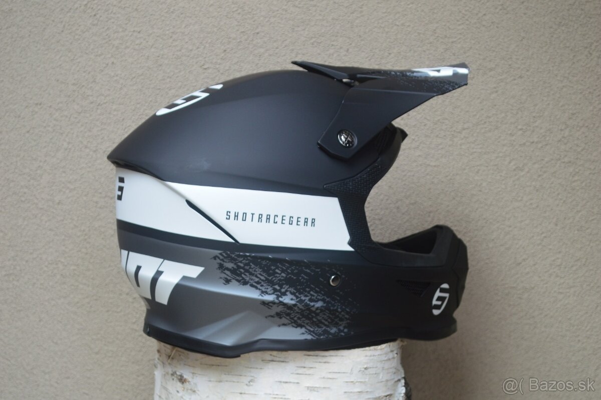 helma prilba okuliare shot mat. čierna šedá - 2