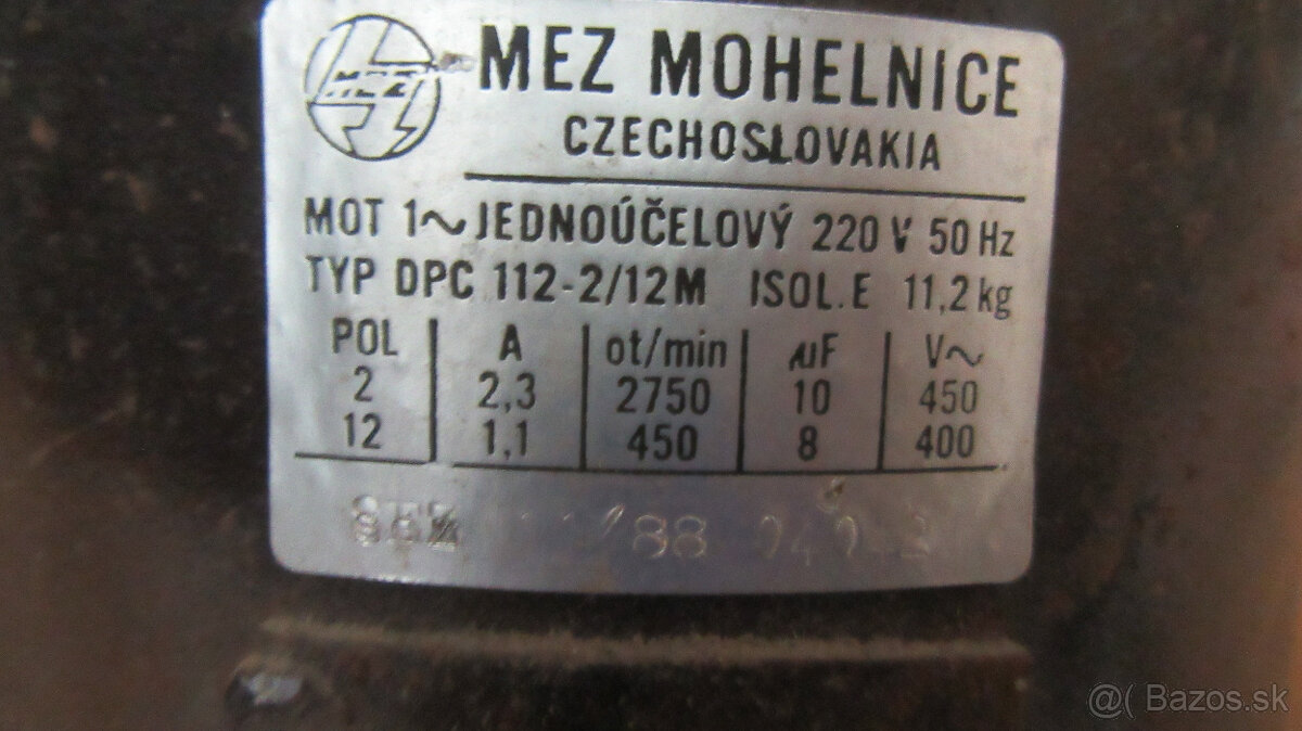 dvojotáčkový motor na 220V - 2
