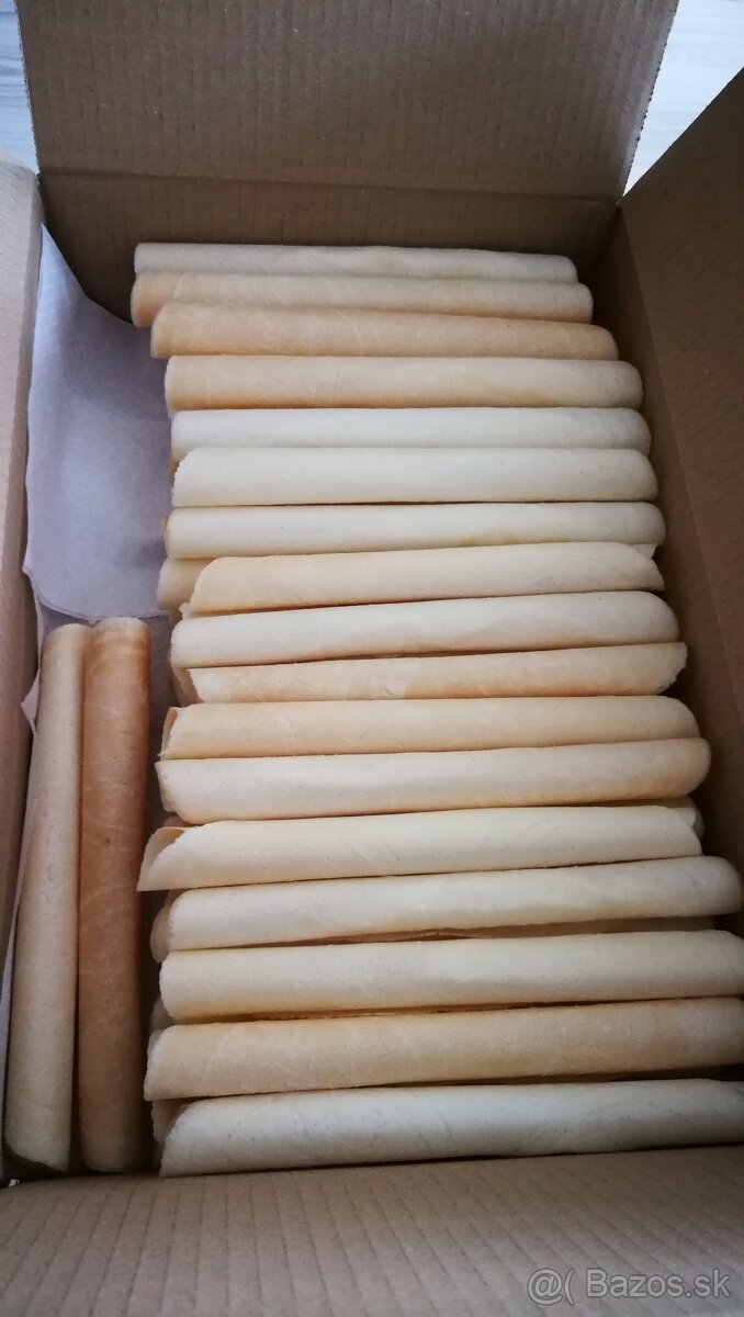 Vianočné vanilkové trubičky - 2