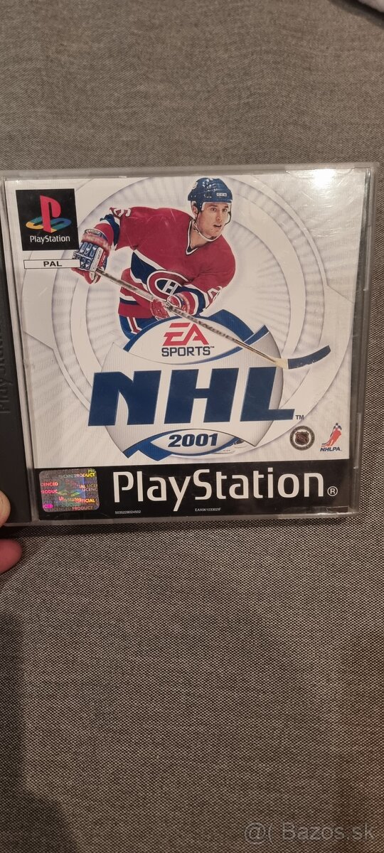 NHL 2001 CZ PAL PS1 - 2