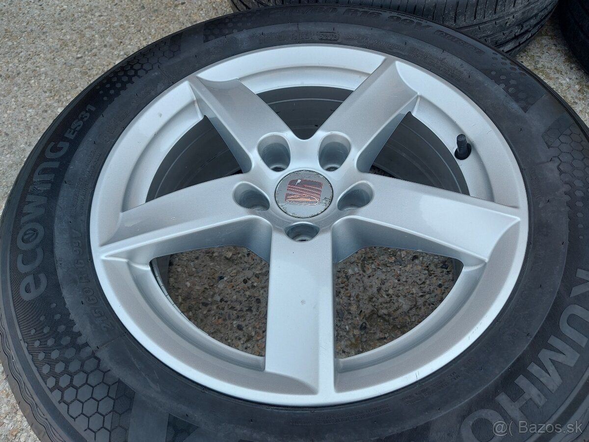5x112R16 elektrony orig.SEAT ALTEA-LEON-TOELDO-EXEO - 2