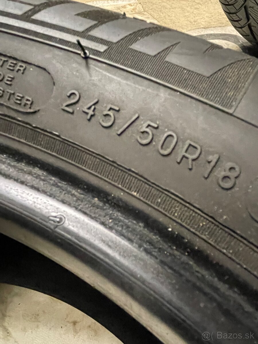 Michelin 245/50 R18 runflat zimné - 2