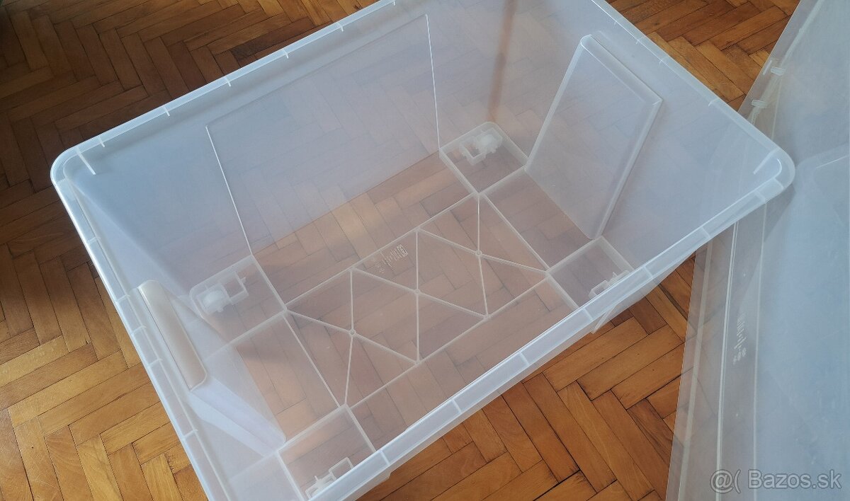Krabica s vrchnákom IKEA SAMLA 130L - 2